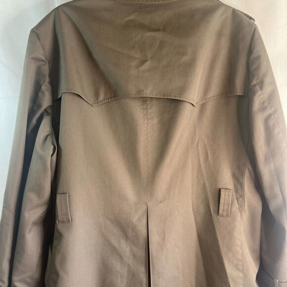 Christian Dior Monsier Mens Double Breasted Classic Trench Coat Size 46R - Picture 4 of 15